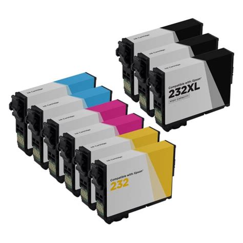 Remanufactured Epson Xl Hy Black Cmy Bulk Set Of Inkjets