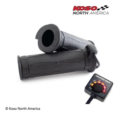 MULTI ADJUSTMENT Heated Grips For Twist Throttle KOSO North America