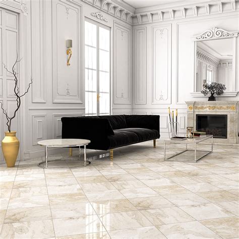 Diana Royal Classic Polished Marble Tiles 18x18 Country Floors Of