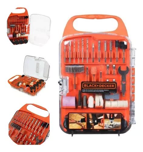 Set De Accesorios Minitorno Black Decker Bda Piezas Env O Gratis