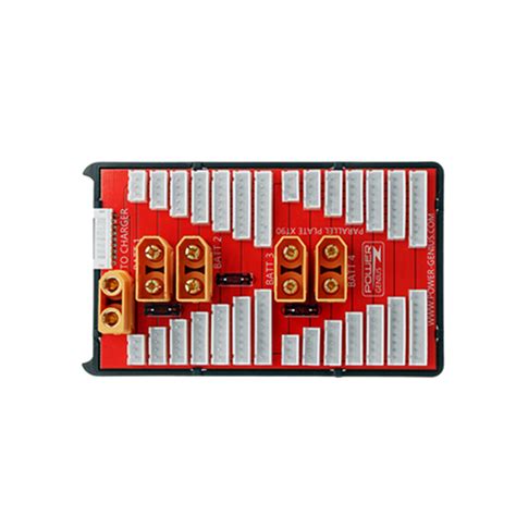 XT60 Female To 4 Channels XT60 Male Parallel Balanced Charging Plate