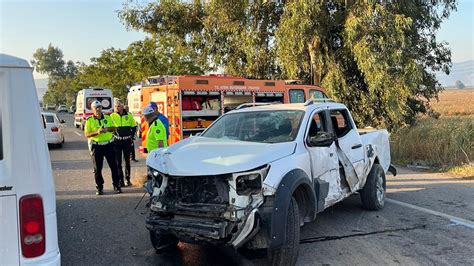 Aydın daki zincirleme trafik kazasında 1 kişi öldü 5 kişi yaralandı