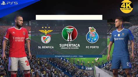 SL Benfica VS FC Porto Supertaça Cândido de Oliveira PS5 4K