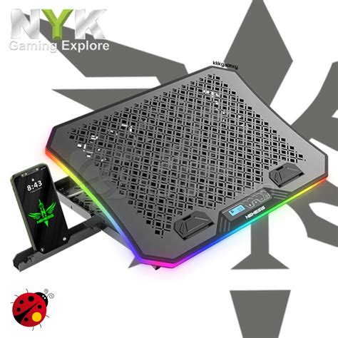 Nyk X Artemis Rgb Gaming Cooling Pad Cooler Notebook Siplah