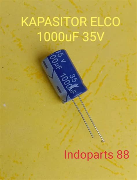 Kapasitor Elco 1000uf 35v Capacitor Elco 1000uf 35v Kapasitor Elco 1000uf 35v Elco 1000uf 35v