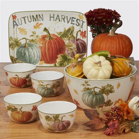 Certified International Autumn Harvest 16pc Dinnerware Set And Reviews