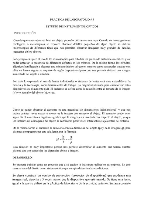 Actividad Fisi Practica Lab Fisica Pr Ctica De Laboratorio