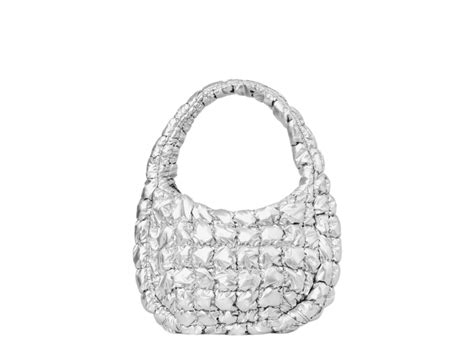 SASOM กระเปา COS Quilted Mini Bag Silver เชคราคาลาสด