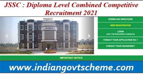 JSSC Diploma Level Combined Competitive Recruitment 2021