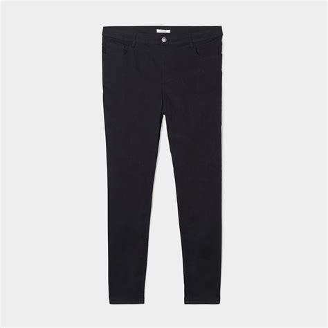 Pantalon Slim Noir Femme Grande Taille La Halle