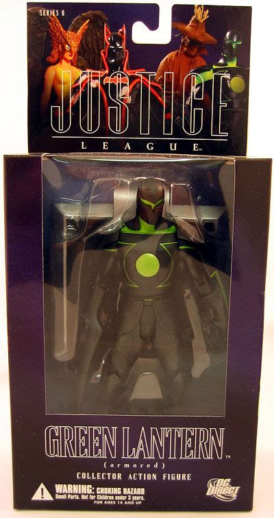 Dc Direct Alex Ross Justice League Armored Green Lantern Figure