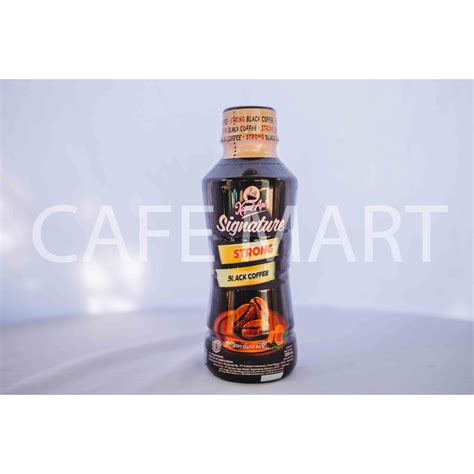 Jual Kopi Kapal Api Signature Strong Black Coffee Botol Pet Ml