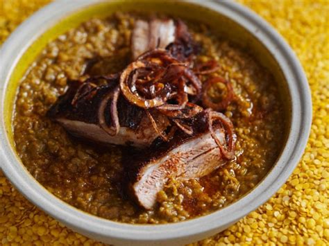 Lentil Stew With Pork Recipe Eatsmarter