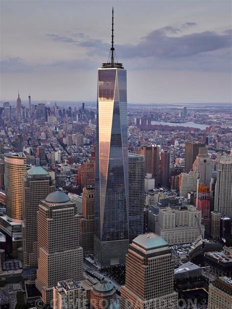 Aerialstock Aerial Photograph Of The Freedom Tower In New York City