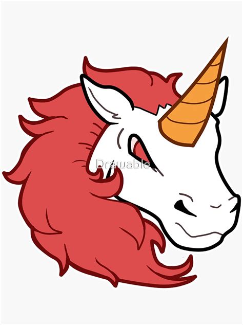 Team Unicorn Sticker For Sale By Drawable Redbubble