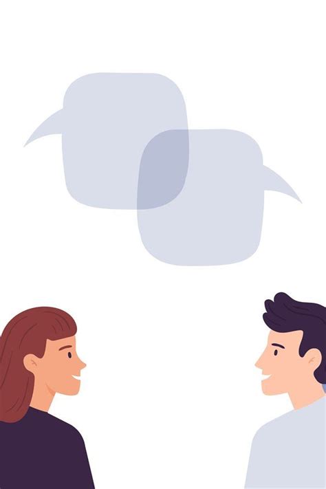 Two Grouple Of People Talking With Speech Bubbles People Illustration