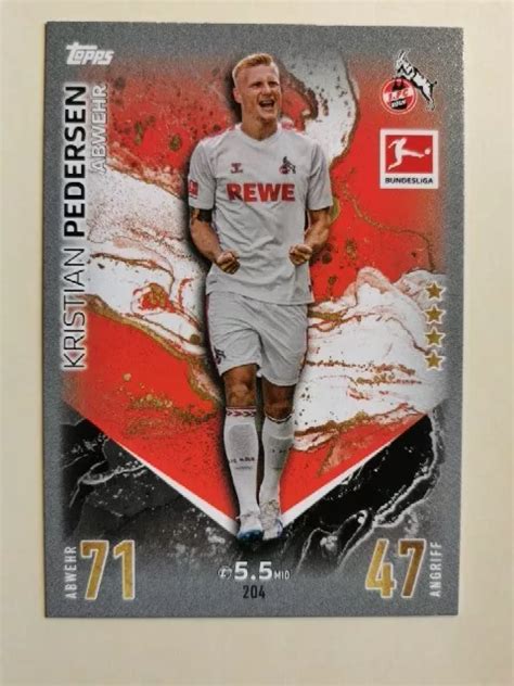 TOPPS 2023 2024 MATCH Attax Bundesliga 23 24 Karte Nr 204 Kristian