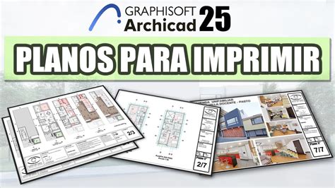 Exportar Planos En Pdf Para Imprimir R Pidamente Archicad