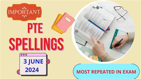 Pte Spellings How To Improve Spellings Most Important Spellings For