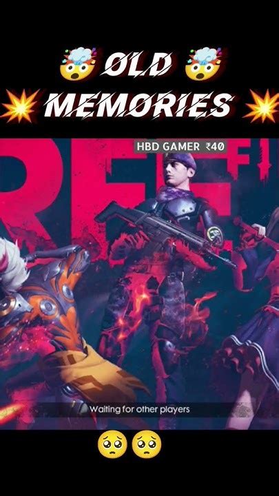 💥 Old Free Fire 💥 Memory 🥺 Free Fire Oldfreefire Freefire Gyangaming