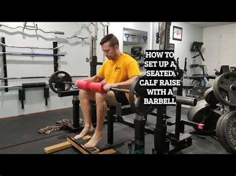 Seated Calf Raises Exercise