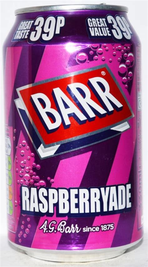 Barr Raspberry Soda 330ml Great Britain