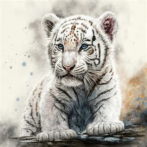 Baby White Tiger II Photograph by Athena Mckinzie - Pixels