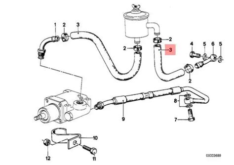 Genuine Bmw E23 E24 E28 E30 316i 318i 320i 323i Connection Piece