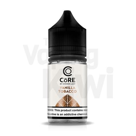 Vanilla Tobacco • Dinner Lady Core • Nic Salts The Vaping Kiwi