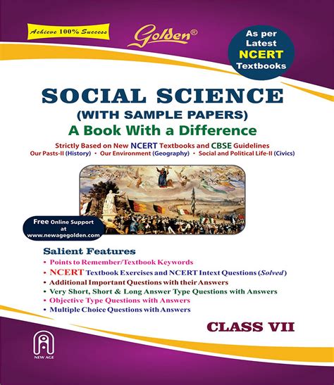 Golden Social Science With Sample Papers A Book With A Difference