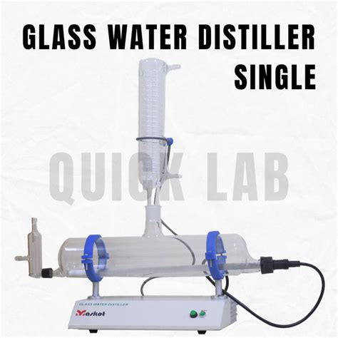 Jual Glass Water Distiller Single Aquadest Jakarta Barat Quick