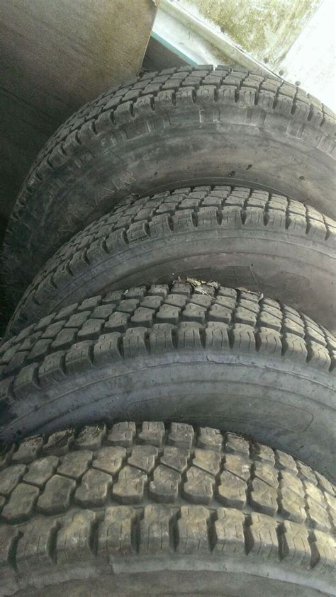 Goodyear 8r 195 Rv Truck Tires Set Of Four Fit 195 Rims For Sale