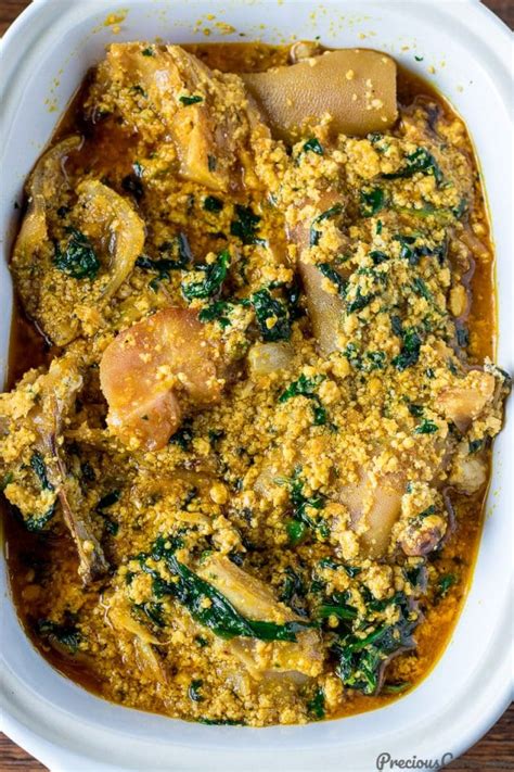 Nigerian Egusi Soup Recipe Precious Core