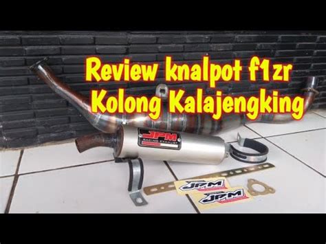 Review Knalpot Fizr Kolong Model Kalajengking Plat Karat YouTube