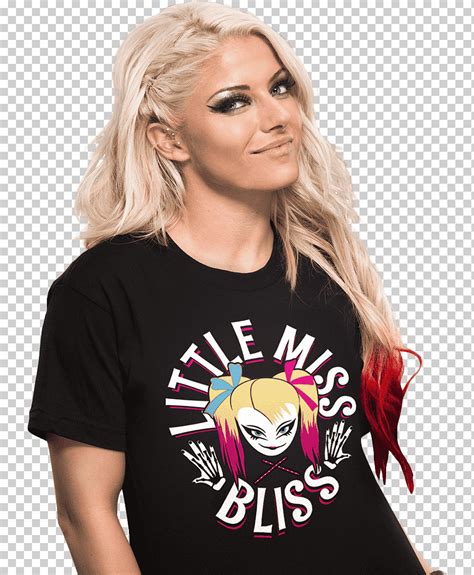 Alexa Bliss Camiseta Wwe Raw Campeonato De Mujeres Total Divas