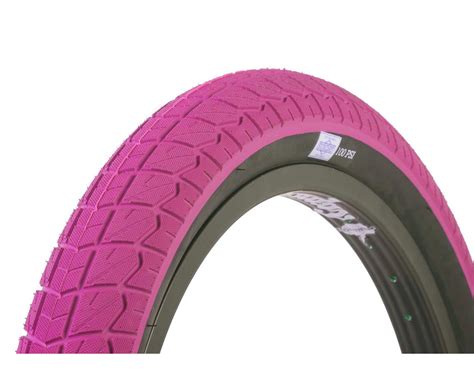 Sunday Current V Bmx Tire Hot Pink Black Dan S Comp