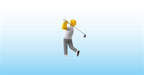 Person Golfing Emoji 🏌️