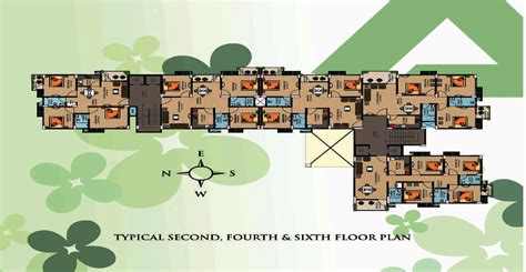 2nd, 4th & 6th Floor Plan | Gajpatihomes