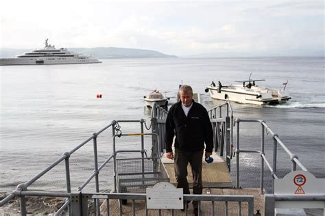 Roman Abramovich On His Trip Round The Western Isles Daily Record