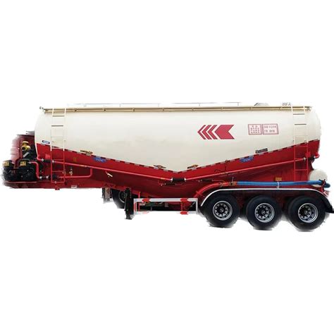 China All New 3 Axle Bulk Cement Tanker Powder Transporter Dry Fly Ash