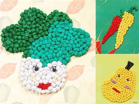 Bolitas Dibujos Para Rellenar Con Papel China Dibujos Con Bolas De