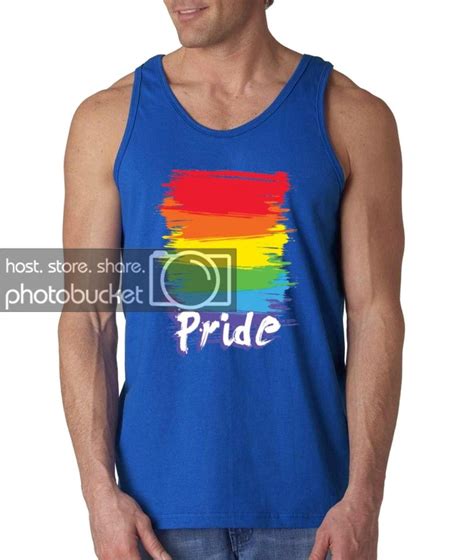 Pride Rainbow Mens Tank Top Equal Rights Gay Marriage Lgbtq Tank Tops