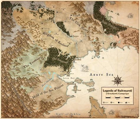 Updated Free Map Of Legends Of Saltmarsh Greyhawk Map Rgreyhawk