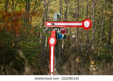 German Railway Semaphore Signal Stock Photo 2226381143 Shutterstock