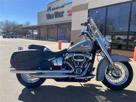 2024 Harley Davidson Heritage Classic Billiard Grey Wild West Harley