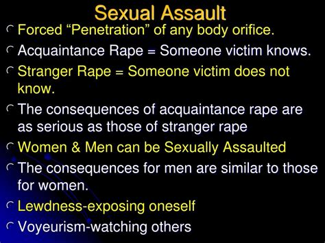 Ppt Sexual Assault Powerpoint Presentation Free Download Id 9227452