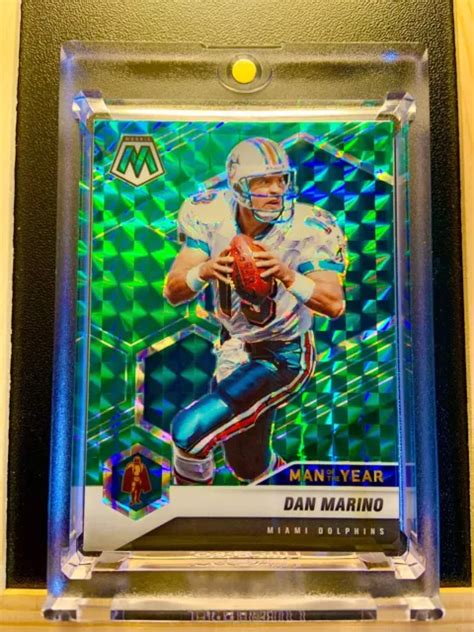 Dan Marino Prizm R Fracteur Cour Comme Neuf Investir Vert Rare Dauphins