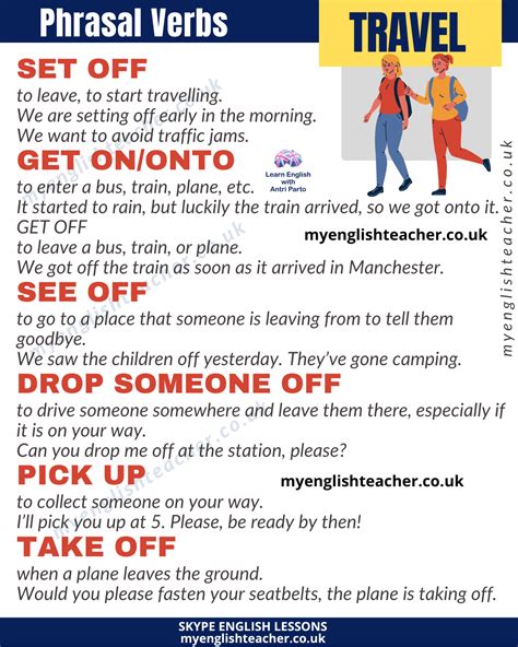 15 Travel Phrasal Verbs My Lingua Academy