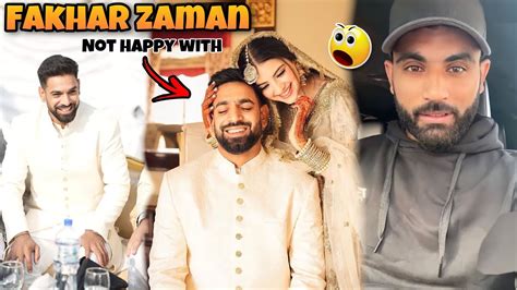 Fakhar Zaman Not Happy With Haris Raufs Wedding Haris Rauf Nikkah