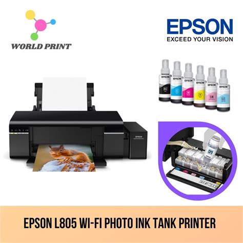 Epson L805 Wi Fi Photo Ink Tank Printer Shopee Malaysia